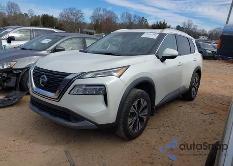 2021 Nissan Rogue Sv Fwd from USA, damaged, VIN 5N1AT3BA1MC710253